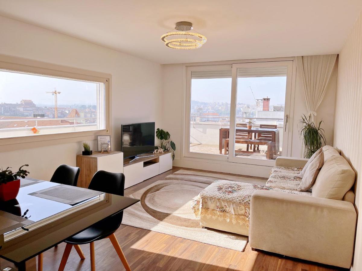 Unique Penthouse Porto Near Livaria Lello - 40M2 Terrace And Free Parking Eksteriør bilde